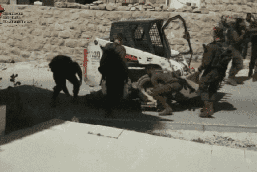 مكان اطلاق النار على الشهيد صبارنة