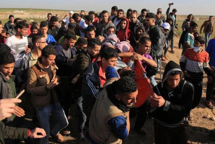 مواجهات على الشريط الحدودي