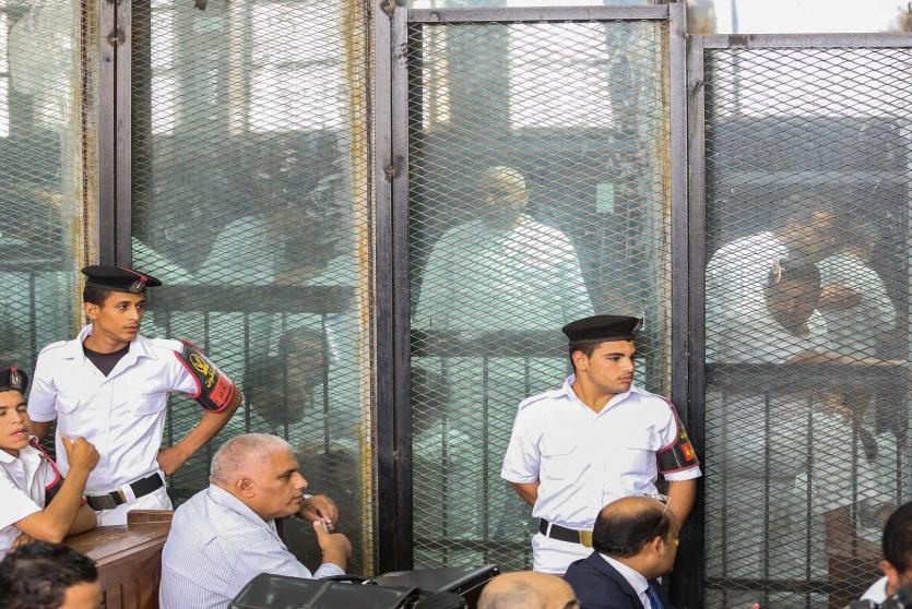 المتهمين في قضية رابعة العدوية