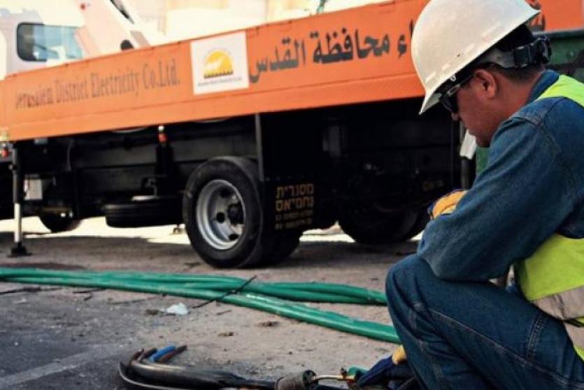 كهرباء القدس تنتهي من الربط الحلقي ما بين الشيخ سعد ومنطقة الحرذان