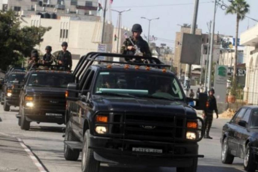 عناصر من الشرطة الفلسطينية