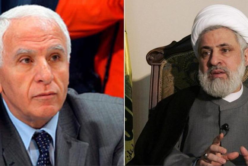 عزام الاحمد ونعيم قاسم