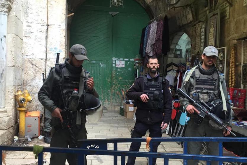 إغلاق ابواب الاقصى 