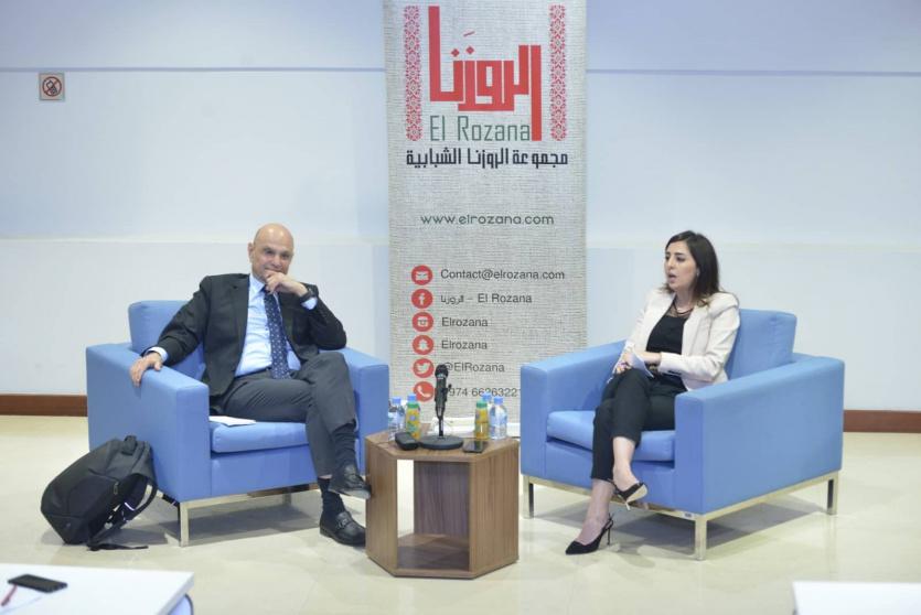 الروزنا تستضيف الغبرا لمناقشة كتابه