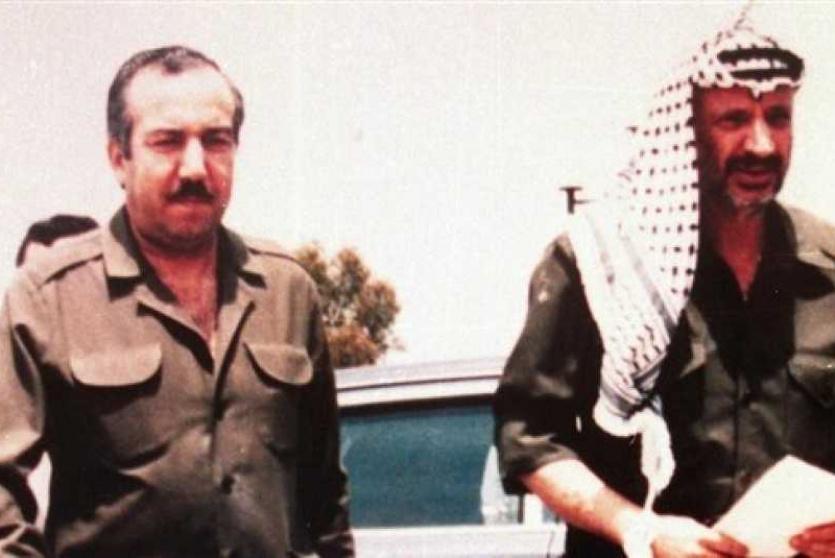 الشهيدان الرئيس الراحل ياسر عرفات وخليل الوزير
