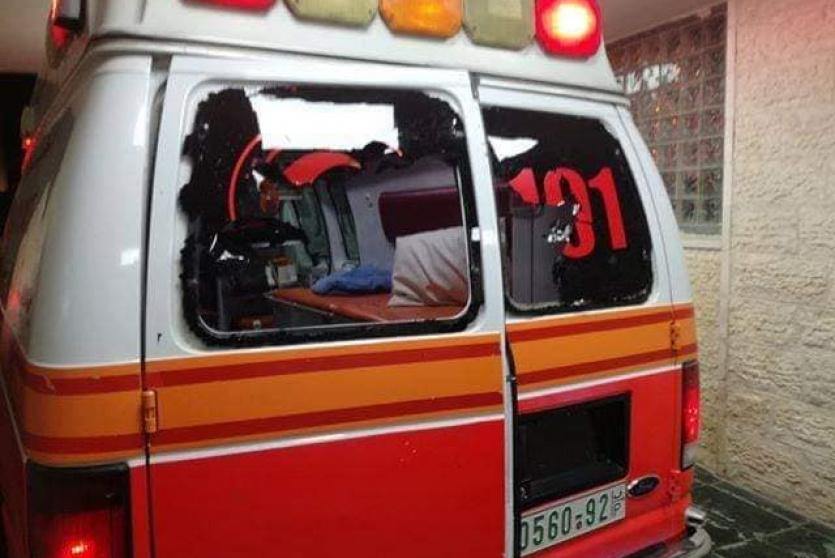 إسعاف فلسطيني -أرشيف-