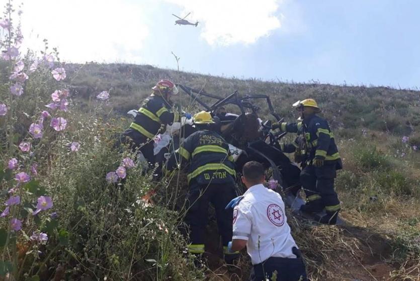 حادث انقلاب المركبة