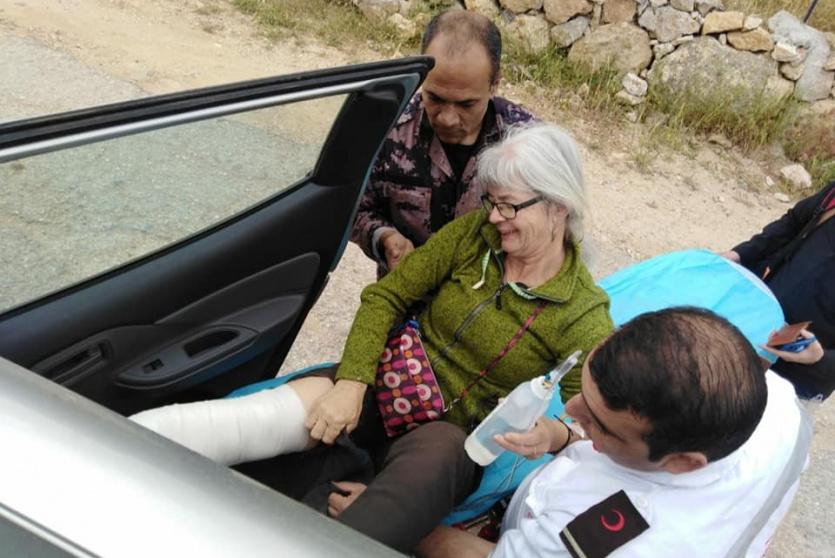 اصابة سائحة في مسير بيئي بمحافظة بيت لحم