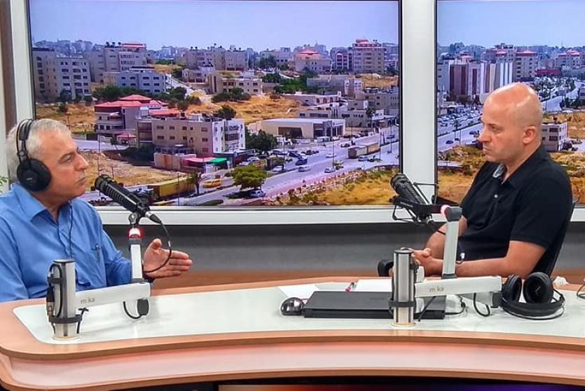 الوزير موسى شكارنة خلال استضافته في راية