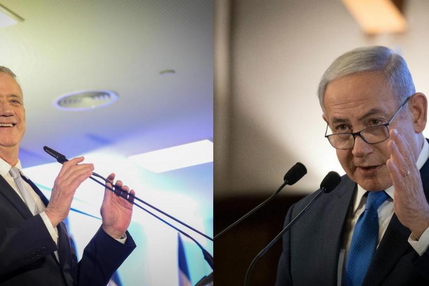 نتنياهو وغانتس