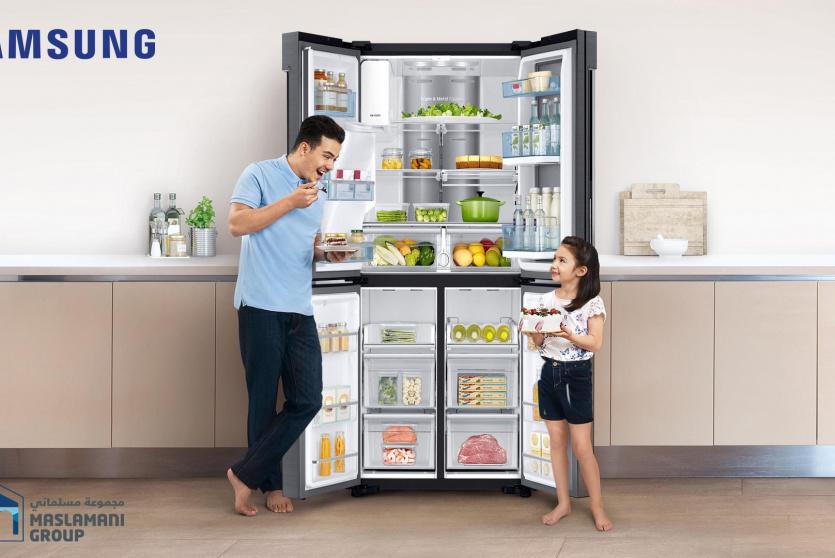 ثلاجة الباب الفرنسي RF28K9360SG من سامسونج.. مساحة أكبر لراحة أكثر 