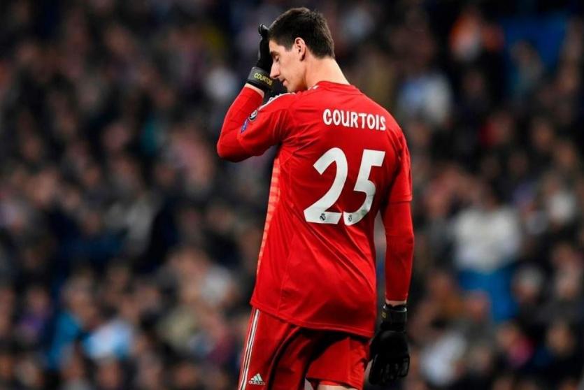 لاعب ريال مدريد تيبو كورتوا