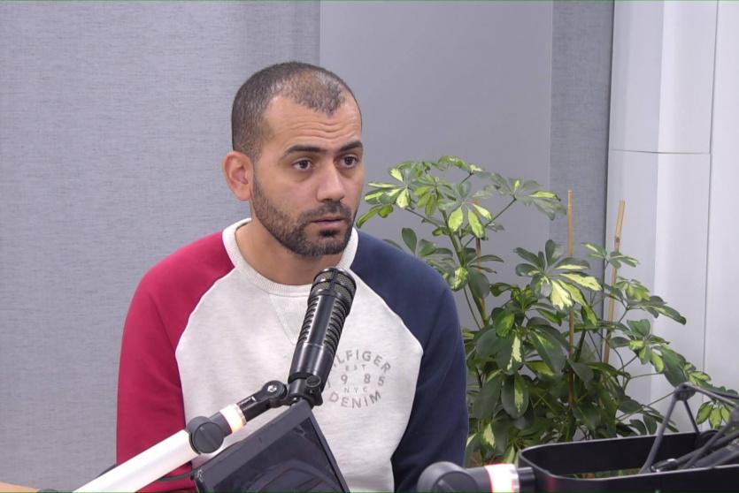 جابر خلال استضافته في برنامج احلى صباح