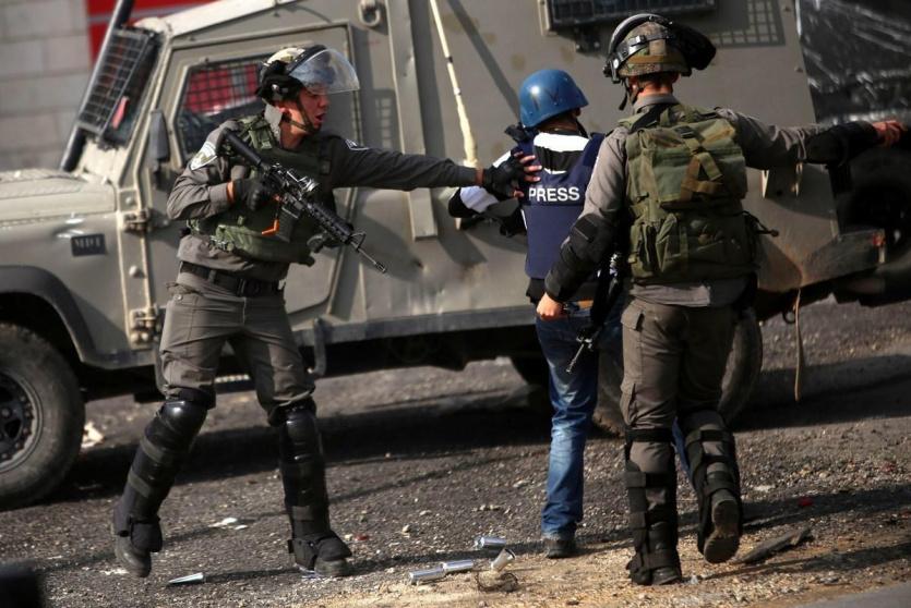 انتهاكات الاحتلال بحق الصحفيين
