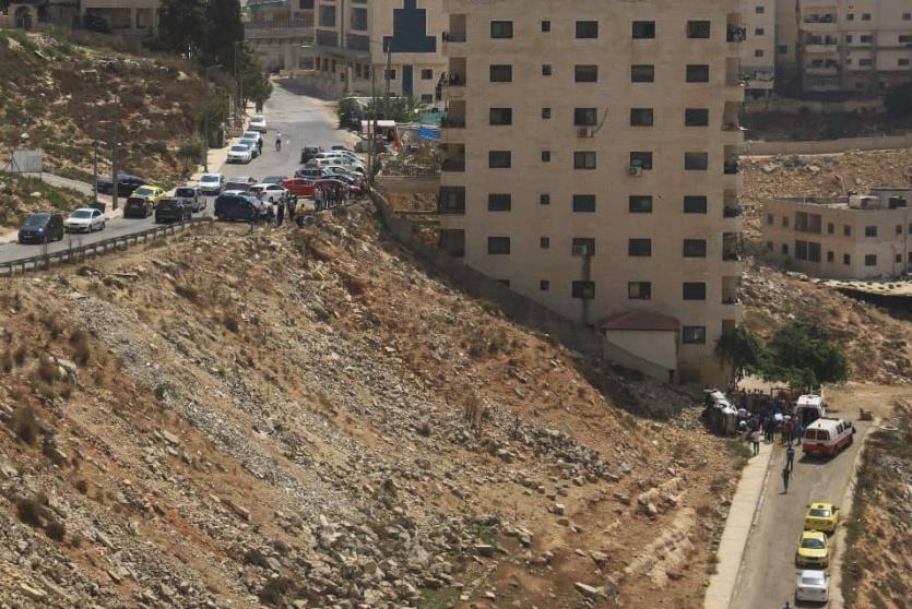 حادث سير في رام الله
