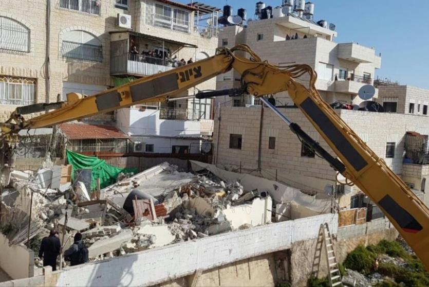 ارشيف- هدم منزل في القدس