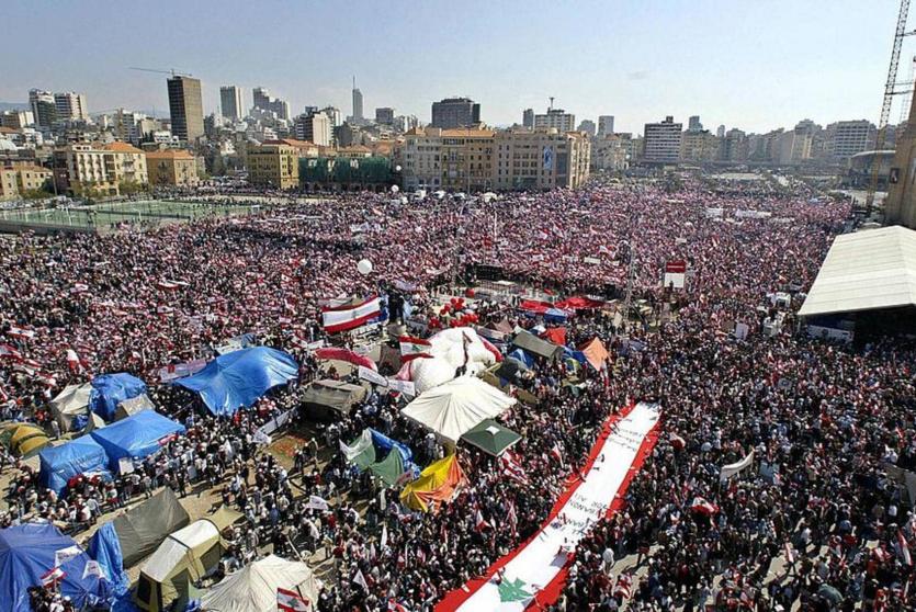الاحتجاجات في لبنان