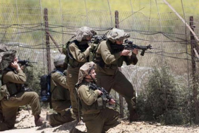 قوات الاحتلال على حدود غزة