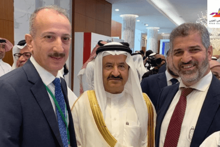 جانب من مشاركة البنك