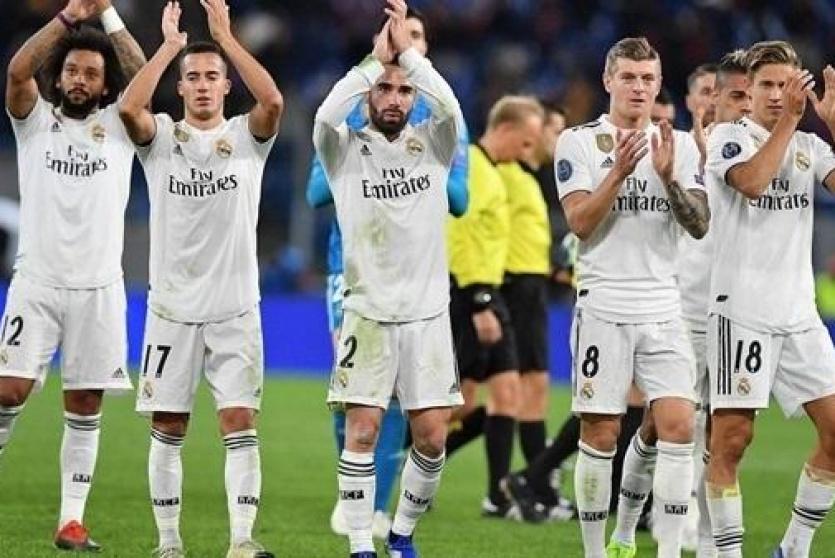 لاعبي ريال مدريد