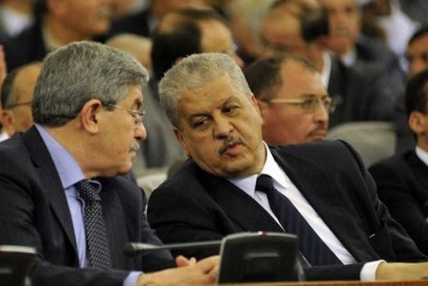 أحمد اويحيى وعبد المالك سلال