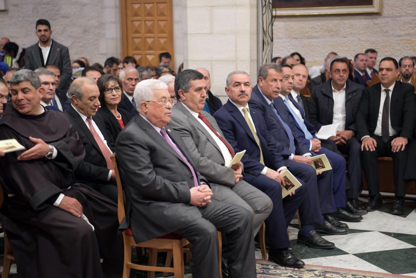 الرئيس في بيت لحم