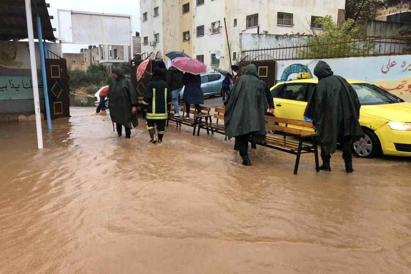 اخلاء طلبة احدى المدارس