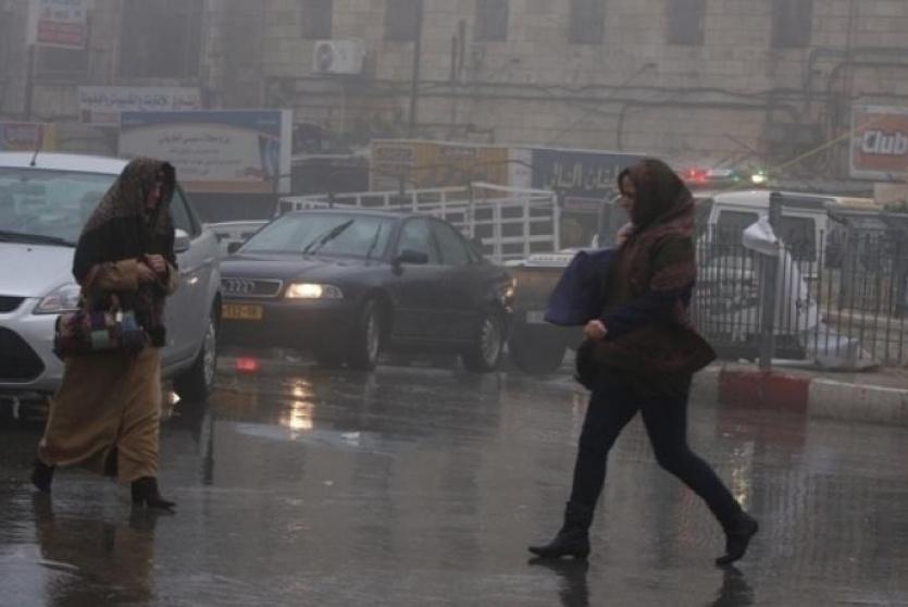 امطار رام الله