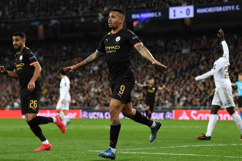 صمرة من مباراة مانشستر سيتي امام ريال مدريد