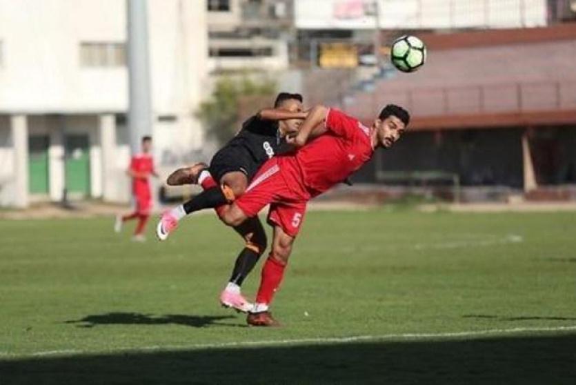 من مباريات الدوري الفلسطيني لكرة القدم