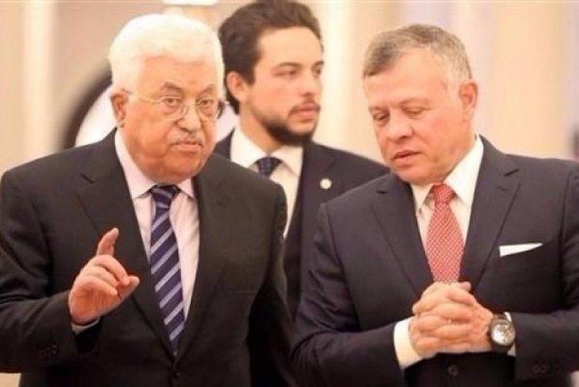 الرئيس عباس والعاهل الأردني 
