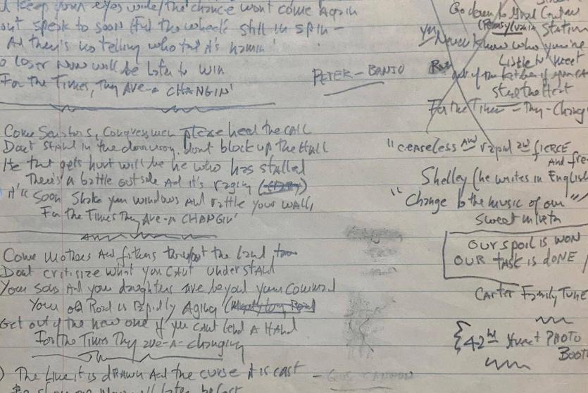 مخطوطة الأغنية