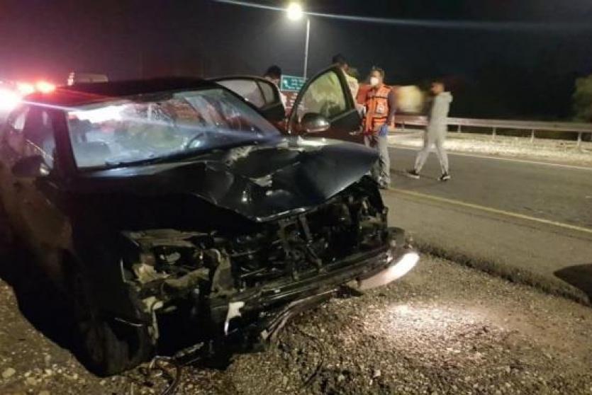 من مكان الحادث