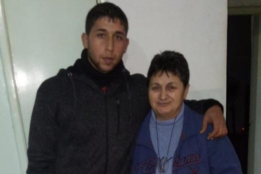 قسام ووالدته