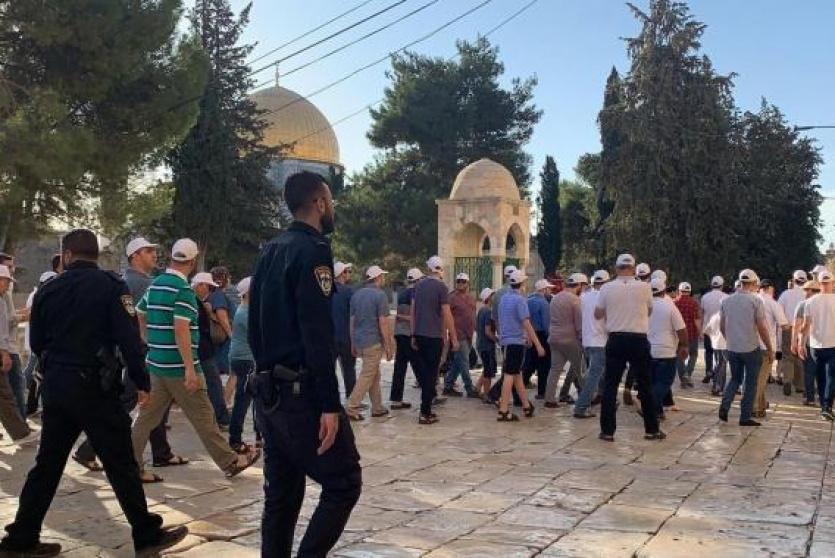 اقتحامات المستوطنين للاقصى 