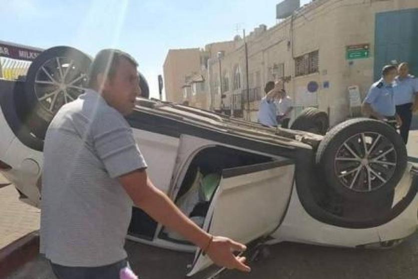 من مكان الحادث