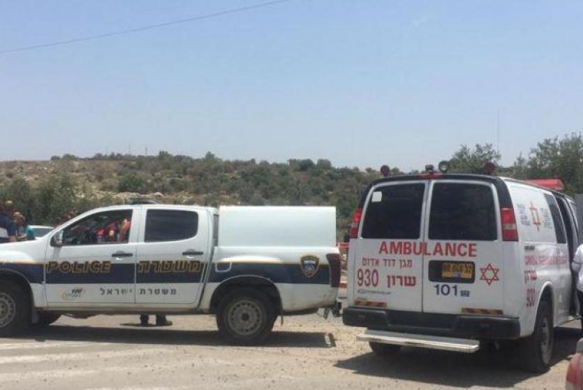 من مكان الجريمة