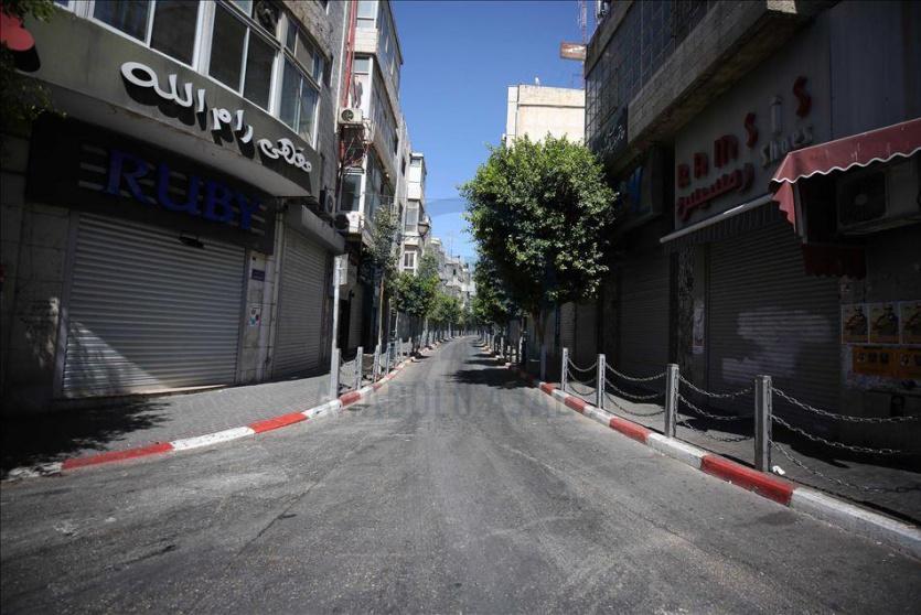 محال تجارية مغلقة خلال فترة الاغلاق للحد من كورونا