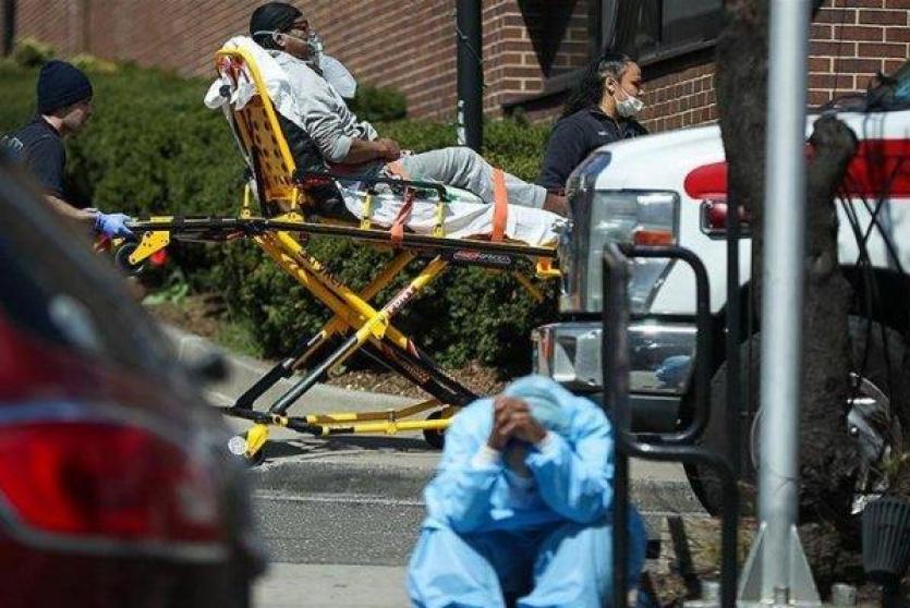 نقل مصاب بكورونا 