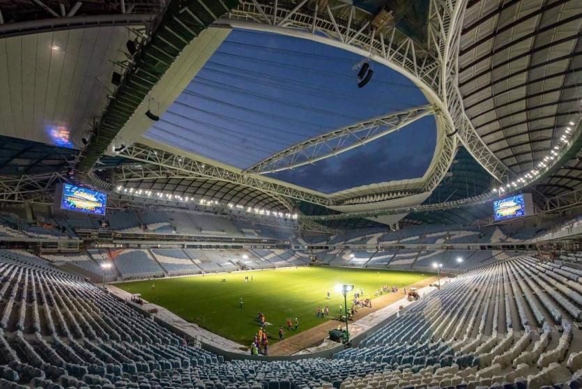 احدى ملاعب قطر
