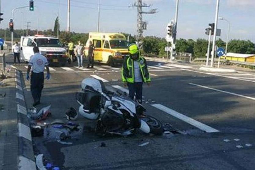 من مكان الحادث