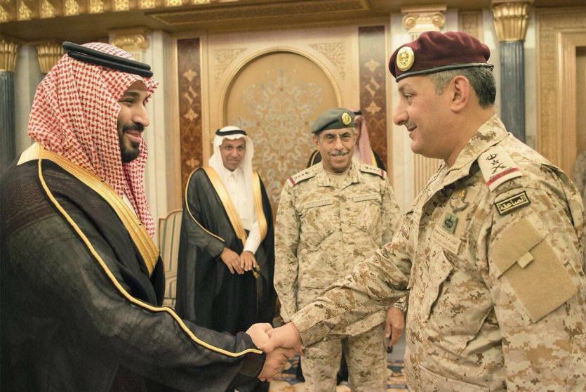 الأمير فهد وولي العهد السعودي
