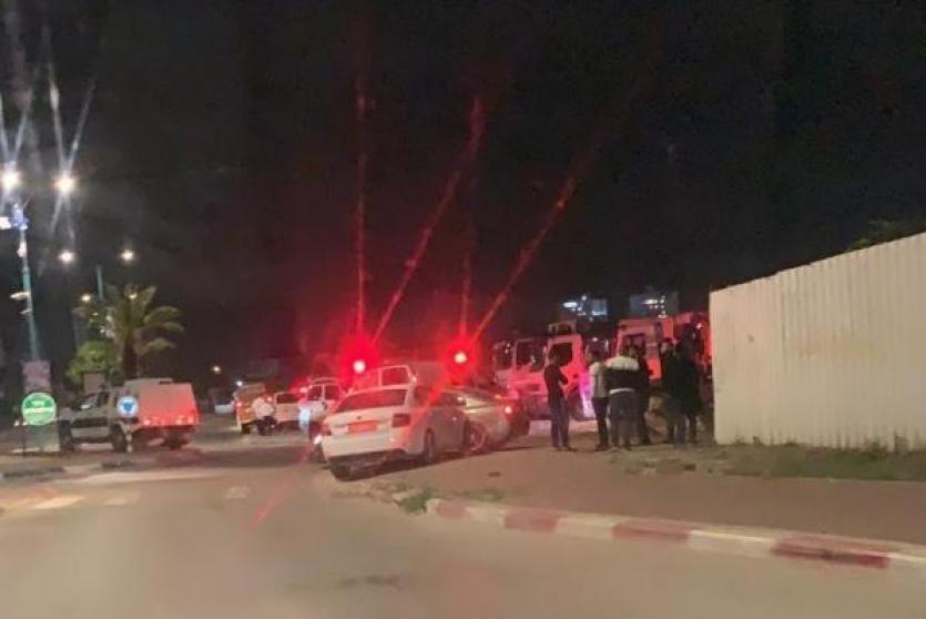 مكان جريمة اطلاق نار