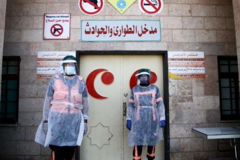 اجراءات وقائية من كورونا في غزة 