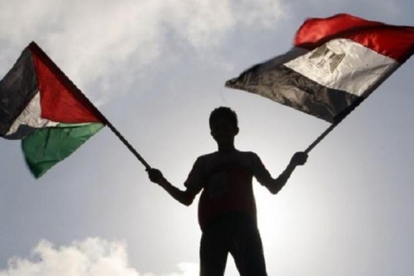 علم فلسطين مصر