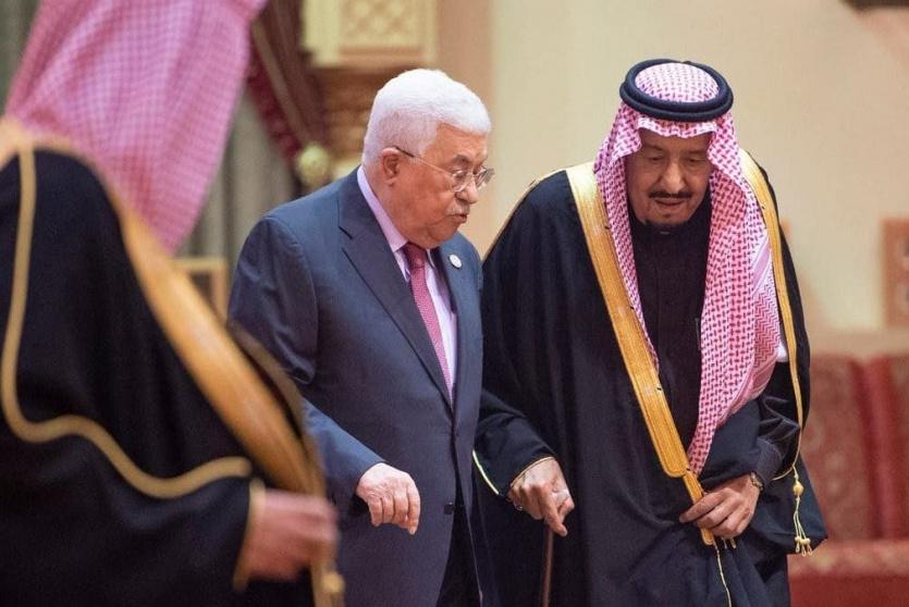 الملك سلمان والرئيس عباس