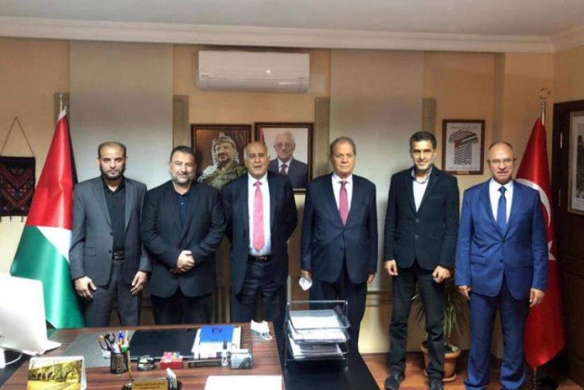 محادثات إسطنبول السابقة بين فتح وحماس