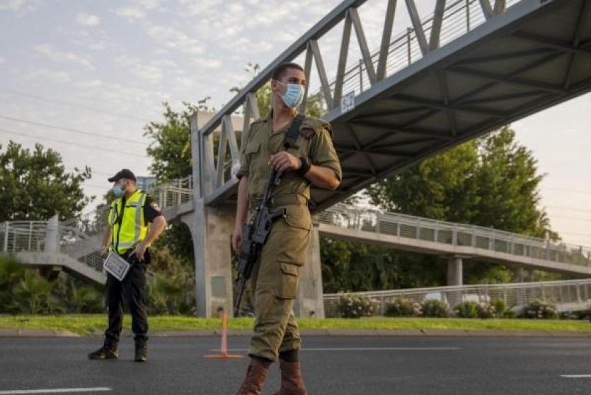 فرض الإغلاق على مداخل تل أبيب