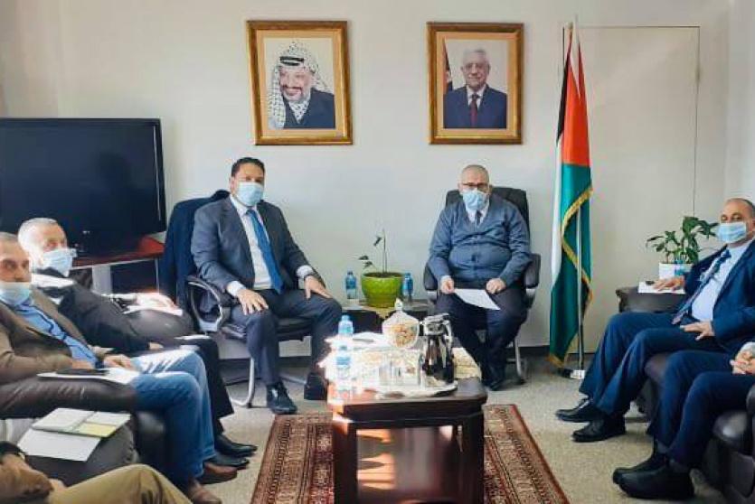 جانب من الزيارة 