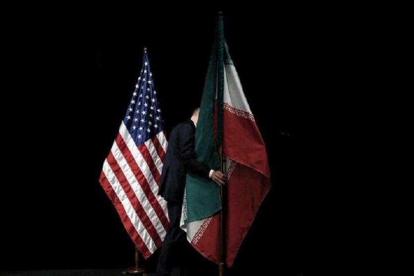 علم ايران وامريكا